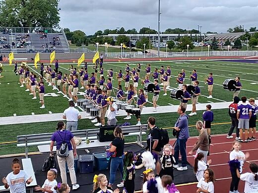 BHS Band On The March