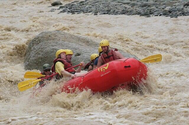Rafting the Naranjo River in Costa Rica